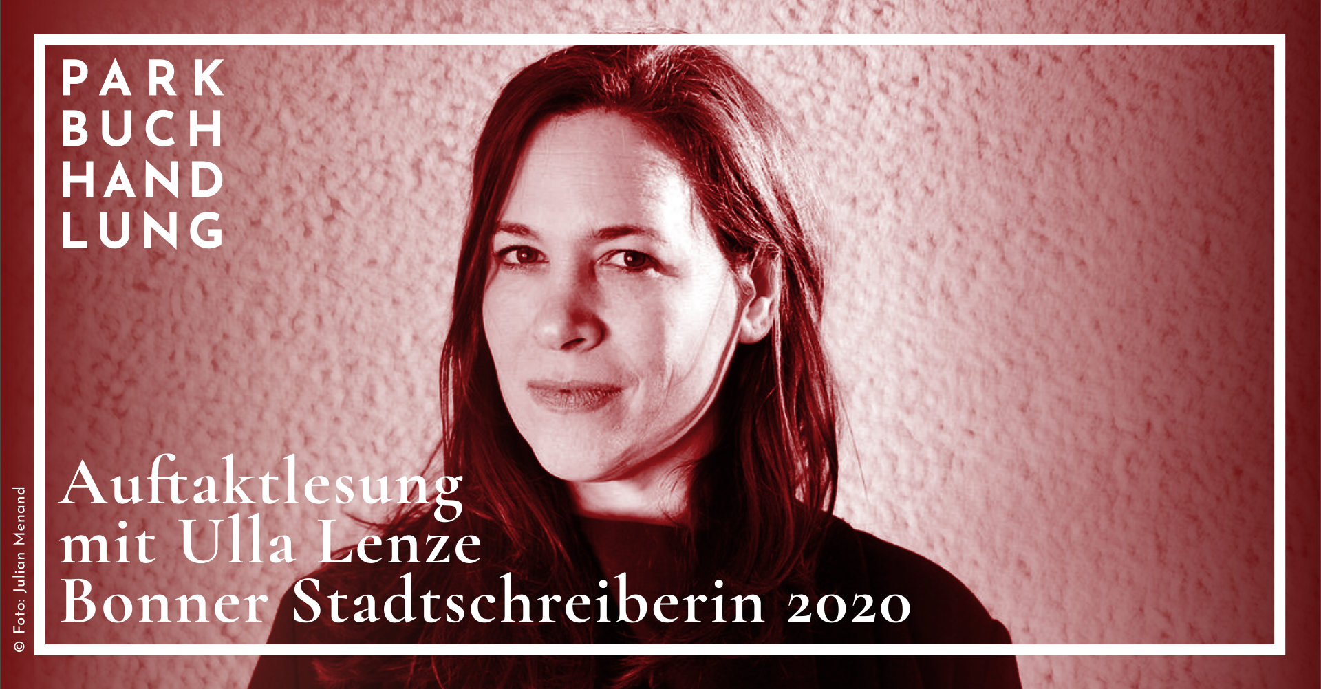 Ulla Lenze – Auftaktlesung der Bonner Stadtschreiberin Parkbuchhandlung Buchhandlung Bonn Bad Godesberg