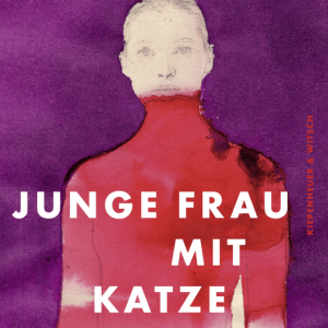 Junge Frau mit Katze von Daniela Dröscher